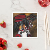 DACKEL RACER SERVIETTE (Beispiel)