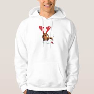 Dackel-Ren Hoodie