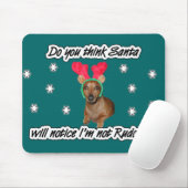 Dackel-Ren-Mausunterlage Mousepad (Mit Mouse)