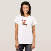 Dackel-Ren T-Shirt (Vorne ganz)