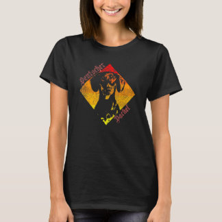 Dackel Retro Bild Vintagen Grafiker und Wo T-Shirt