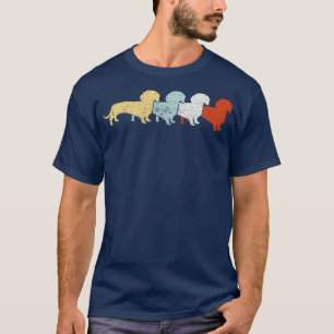 Dackel Retro Vintag 3 T-Shirt