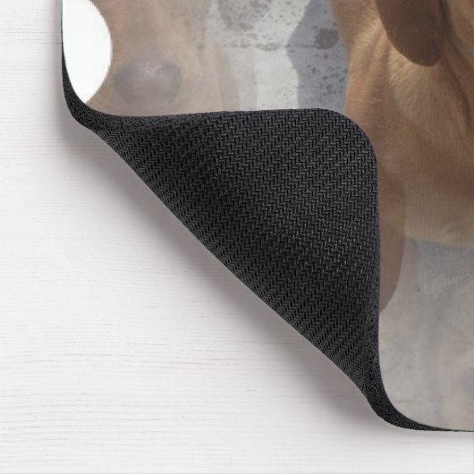 Dackel-Rettungs-Mausunterlage Mousepad (Ecke)