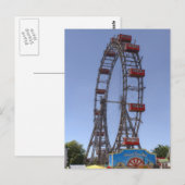 Dackel Riesenrad Postkarte (Vorne/Hinten)