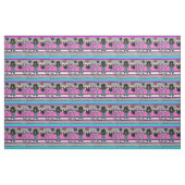 Dackel Rock and Roll Stoff (Fat Quarter (45,7 x 55,9 cm))