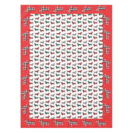 Dackel Rot Flandern Dackel Lover Weihnachten Tischdecke