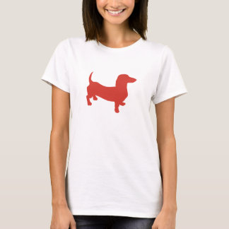 DACKEL rot T-Shirt