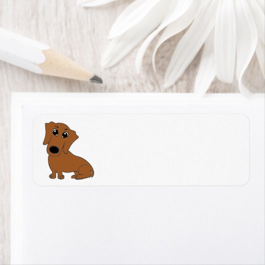 Dackel Roter Cartoon (Insitu)