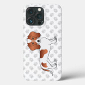 Dackel Roter Steg, glatter Ziegenkopf Case-Mate iPhone Hülle (Rückseite)