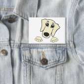 Dackel Sahne Pisse Cartoon Button (Insitu)