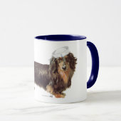Dackel Sailor Tasse (VorderseiteRechts)
