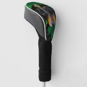 DACKEL SAINT PATTY GOLF HEADCOVER (angewinkelt)