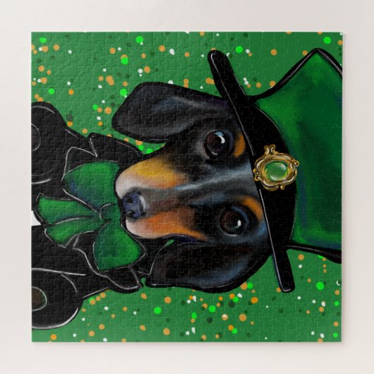 DACKEL SAINT PATTY PUZZLE (Horizontal)