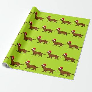 Dackel Sankt Geschenkpapier