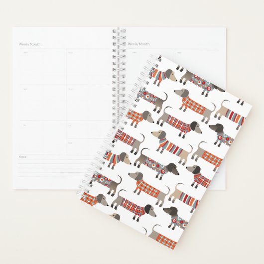 Dackel Sausage Dog Planner Planer (Anzeige)