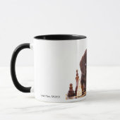 Dackel Schachspieler Tasse (Links)