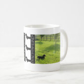 Dackel-Schale Kaffeetasse (VorderseiteRechts)