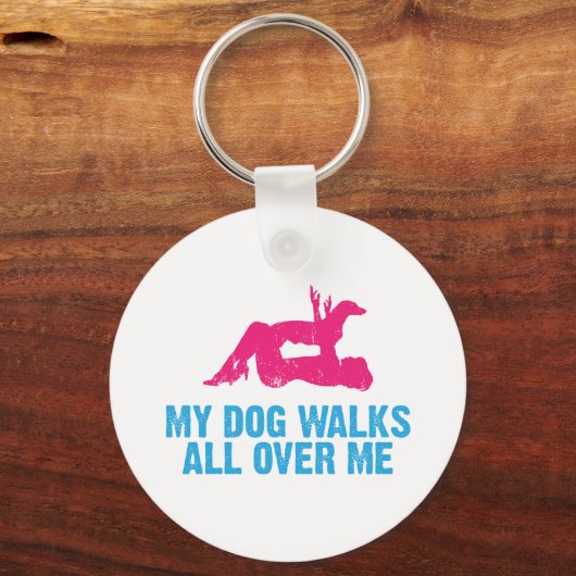 Dackel Schlüsselanhänger (Vorderseite)