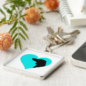 Dackel Schlüsselanhänger (Seite)