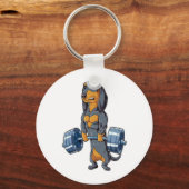 Dackel Schlüsselanhänger (Vorderseite)