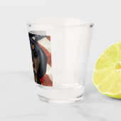 DACKEL SCHNAPSGLAS (Rechts)