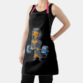 Dackel Schwerstarbeit Fitness Schürze (InSitu)