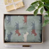 Dackel Seidenpapier (Geschenk)