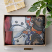 DACKEL SEIDENPAPIER (Geschenk)