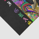 Dackel Seidenpapier (Detail)