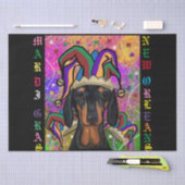 Dackel Seidenpapier (Handwerk)