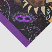 Dackel Seidenpapier (Detail)