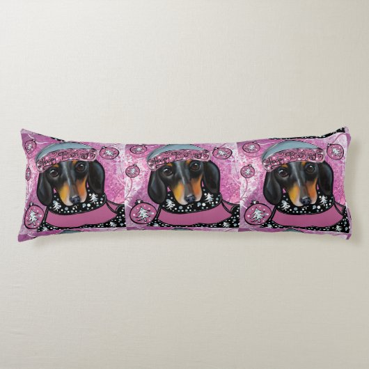 DACKEL SEITENSCHLÄFERKISSEN (Vorderseite)