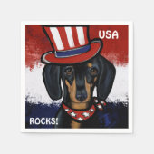 DACKEL SERVIETTE (Vorderseite)