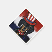 DACKEL SERVIETTE (Ecke)