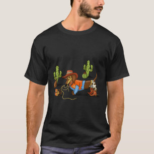 Dackel Sheriff Dackel T-Shirt