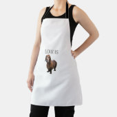 Dackel Shirt Hund Mama Vater Männer Frauen Kinder Schürze (InSitu)