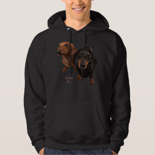 Dackel Shirt Weiner Dog Mama Vater Liebe Dackel Pu