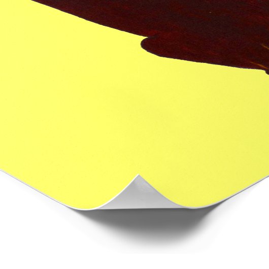 Dackel Sidney Print Poster (Ecke)