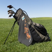 Dackel Sie sind Phantastisch Golfhandtuch (Gras)