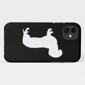 Dackel Silhouette Case-Mate iPhone Hülle (Rückseite (Horizontal))