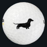 Dackel Silhouette Golfball<br><div class="desc"></div>