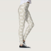 Dackel-Silhouette-Muster Leggings (Rechts)
