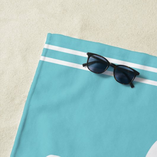 Dackel-Silhouette Strandtuch (Beispiel)