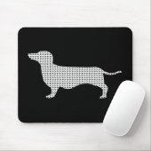 Dackel-Silhouette von vielen Mousepad (Mit Mouse)
