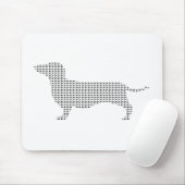Dackel-Silhouette von vielen Mousepad (Mit Mouse)