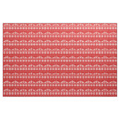 Dackel-Silhouette-Weihnachtsmuster Stoff (Yard (91,4 cm))