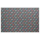 Dackel Silhouetten Dackel Hund Lover Stoff (Fat Quarter (45,7 x 55,9 cm))