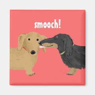 Dackel Smooch Magnet