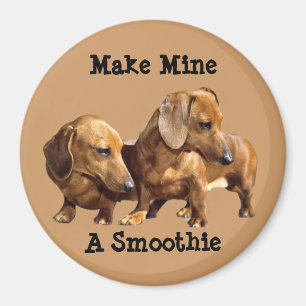Dackel Smoothies Magnet