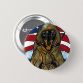 Dackel Soldier Button (Vorne & Hinten)